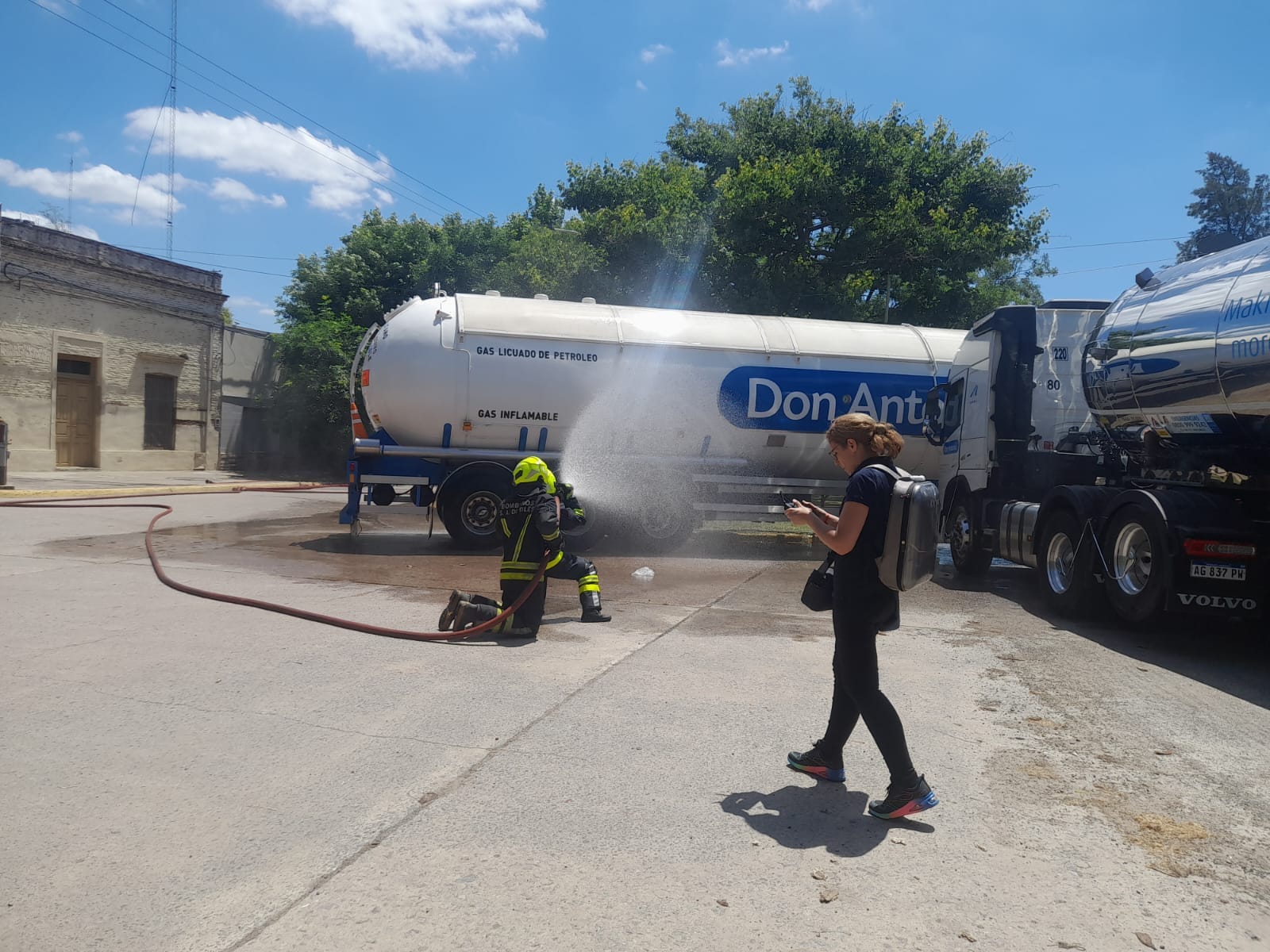 Realizaron un simulacro de siniestro vial en plena ciudad