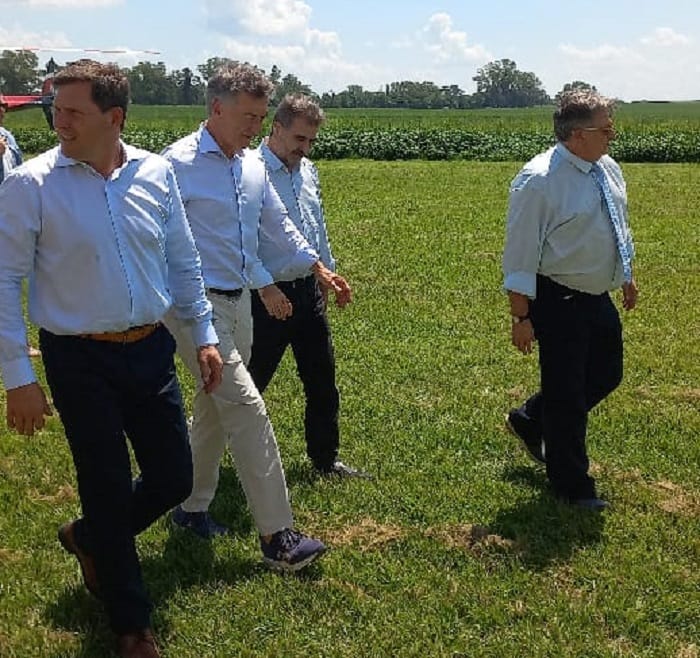 Política / Macri recorrio la segunda, acompañado del armador Juan Novelli