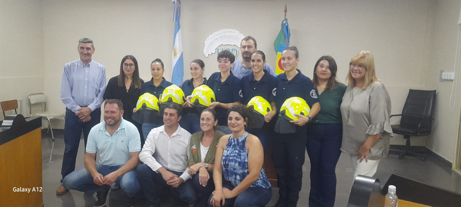 El Consejo Deliberante reconoció a las bomberas mujeres