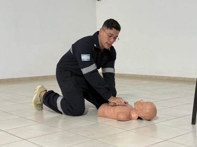 Se realizó una nueva capacitación en RCP y Primeros Auxilios