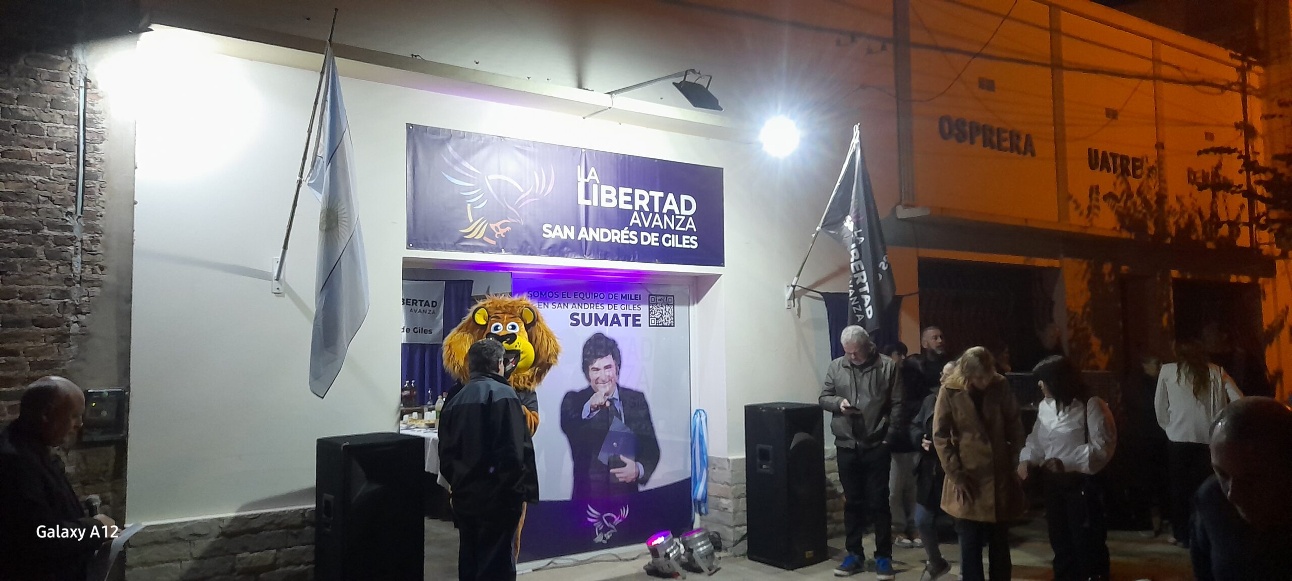 La Libertad Avanza abre su nuevo local partidario