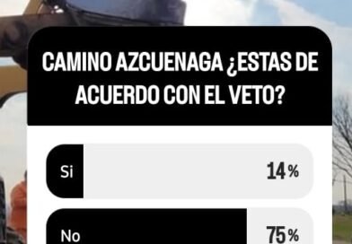 Veto municipal en la encuesta de Noticias Gilenses la mayoria lo reprueba