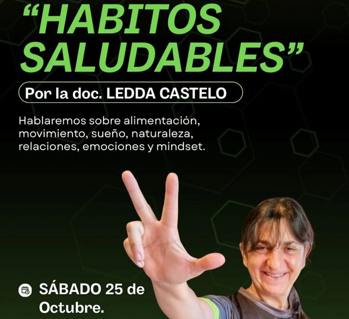 Darán una charla sobre hábitos saludables