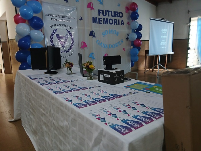 La escuela especial Hellen Keller premiada por un video