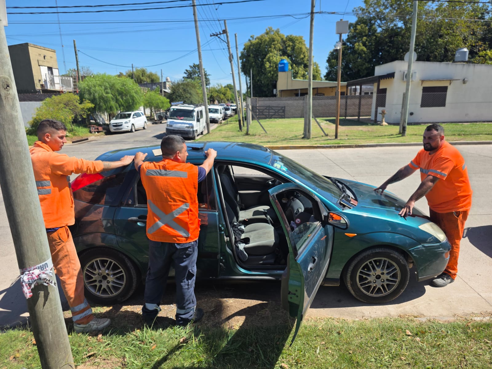 Decían que venia a trabajar, pero venían a robar