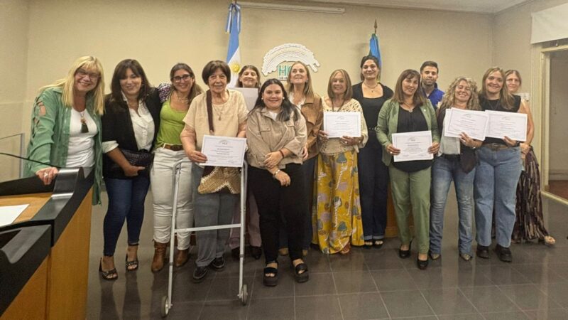 El HCD reconoció a seis mujeres de nuestra localidad