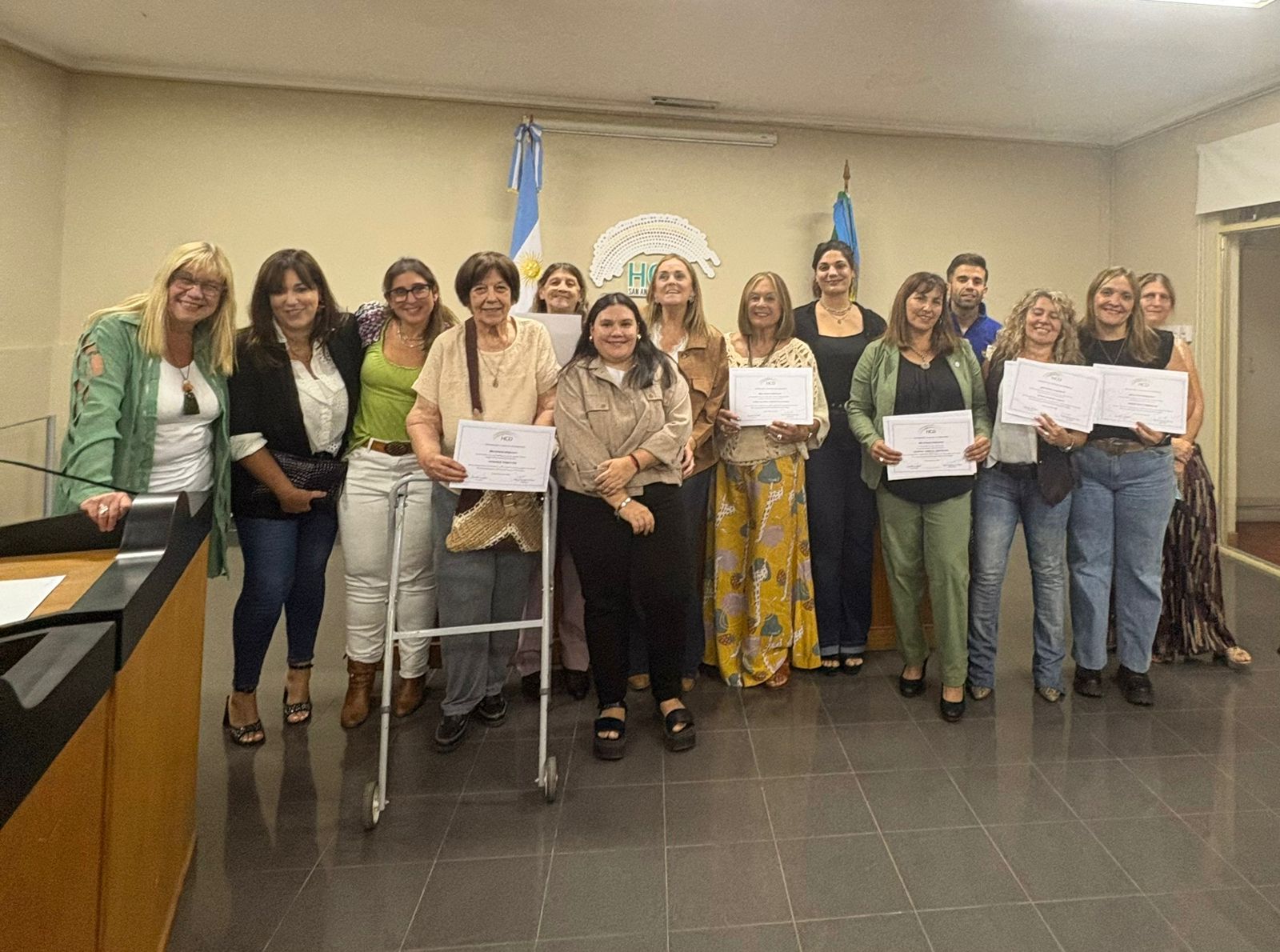 El HCD reconoció a seis mujeres de nuestra localidad