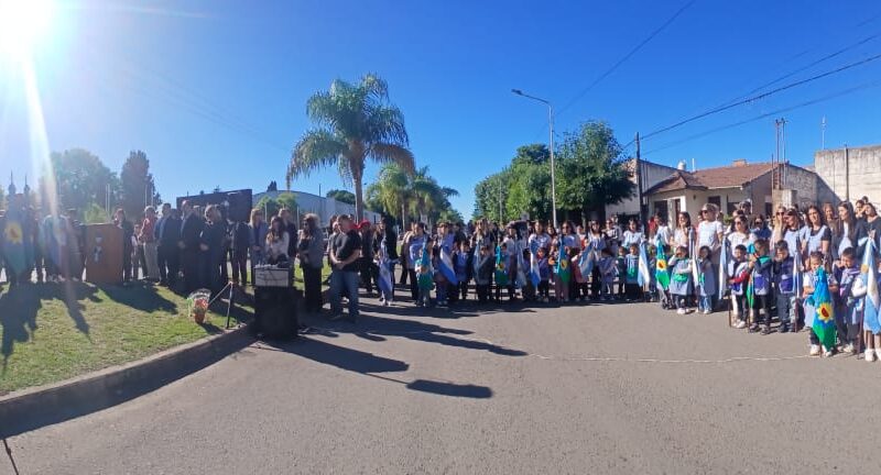 Se realizo el acto oficial por el día de la memoria