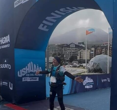 Corredores gilenses en la Carrera del Fin del Mundo