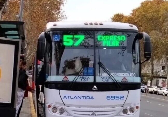 La Línea 57 tendría un interés real en extender su servicio hasta San Andrés de Giles