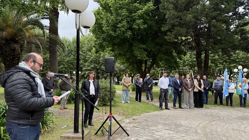 Villa Espil celebró sus 90 años de fundación con un acto oficial y festejos comunitarios